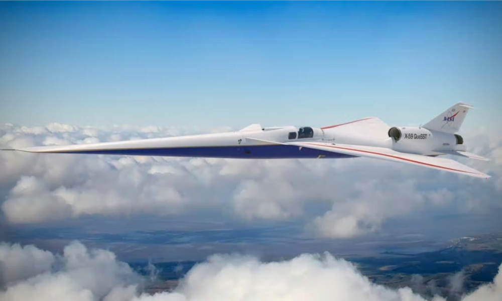 NASA seeks to build a quieter supersonic plane for passenger flight